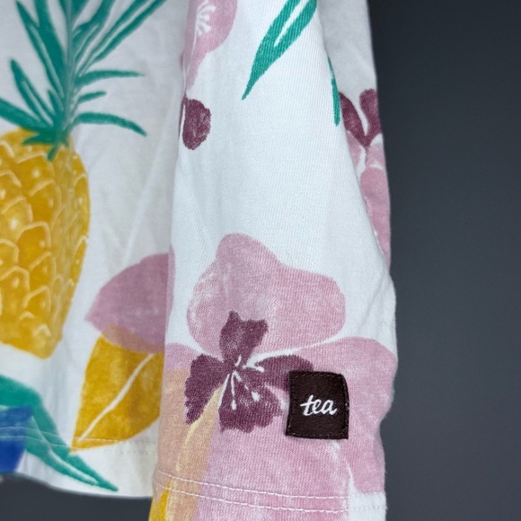 Tea Collection | Fruit and Floral Ruffle Tank - Picture 4 of 5